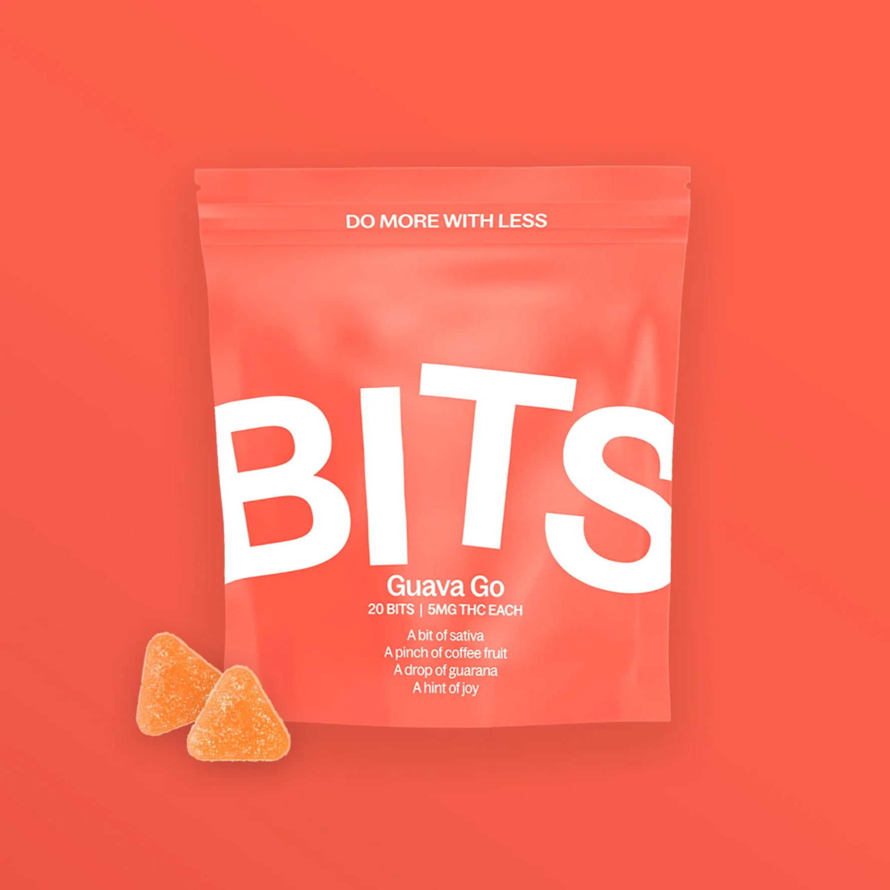 BITS | Guava Go | Edibles | 20pk | 100mg
